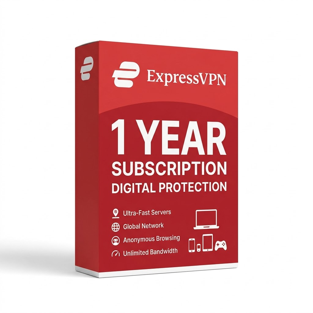 ExpressVPN 1 Year digital licence artwork